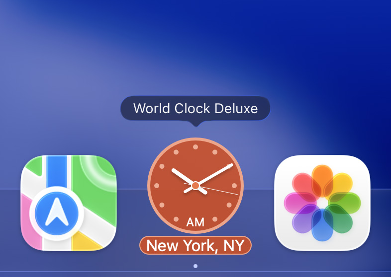 Clocks in the Dock